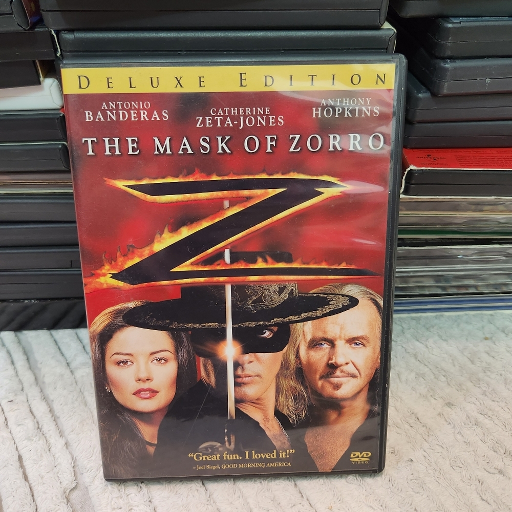 🎬3/15 THE MASK OF ZORRO Antonio Banderas